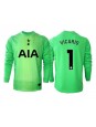 Billige Tottenham Hotspur Guglielmo Vicario #1 Keeper Hjemmedrakt 2025-26 Langermet